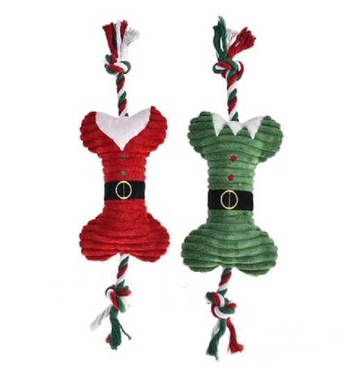 Picture of Bubimex Christmas bone plush toy